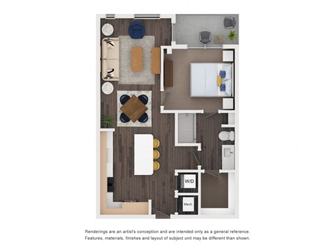 Alton East A1 Floor Plan